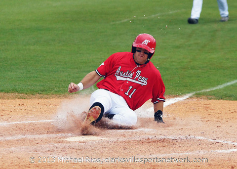 APSU Baseball. (Michael Rios - Clarksville Sports Network)