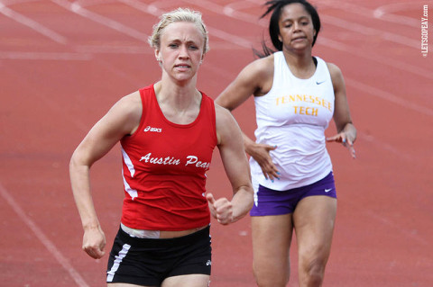 Austin Peay Lady Govs Track and Field. (Courtesy: Brittney Sparn/APSU Sports Information)