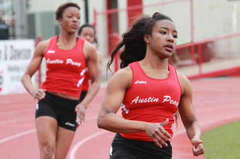 Austin Peay Women's Track and Field. (Courtesy: Brittney Sparn/APSU Sports Information)