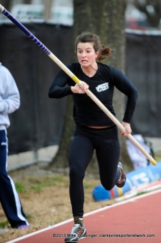 APSU's Molly Basch, Austin Peay Track and Field. (Michael Strasinger - SportsNashville.net)