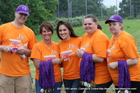 Some of the members of the Montgomery County Relay for Life Committee 