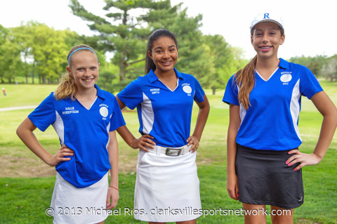 Richview Middle School Lady Cowboys won the District M2 Golf Title