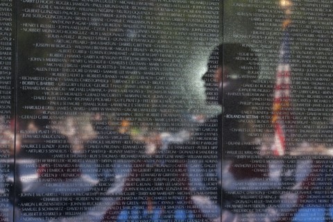 The Vietnam Veterans Memorial Wall