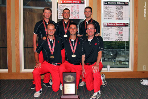 Austin Peay Men's Golf Team. (Courtesy: Austin Peay Sports Information)