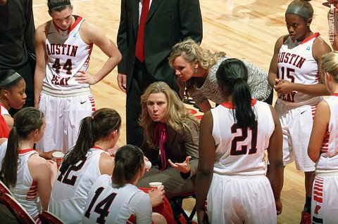 Austin Peay Women's Basketball. (Brittney Sparn/APSU Sports Information)