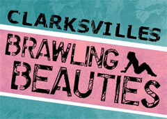 Clarksville Brawling Beauties roller derby bout