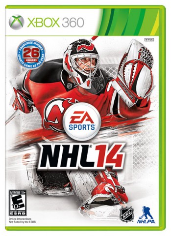 EA SPORTS NHL® 14 cover - Martin Brodeur