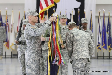 101st Combat Aviation Brigade Uncasing Ceremony at Fort Campbell