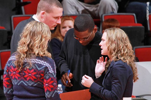 Austin Peay Head coach Carrie Daniels released the Lady Govs 2013-14 schedule. (Courtesy: Brittney Sparn/APSU Sports Information)