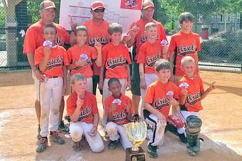 Clarksville Orioles Baseball Team. (Clarksville Online)