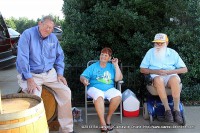 Ed Cooke talking to some of the guests at Beachaven Vineyard and Winery's Jazz on the Lawn