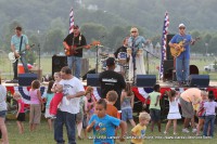 The Beagles performing at the City of Clarksville's July 3rd Celebration