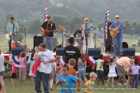 The Beagles performing at the City of Clarksville's July 3rd Celebration