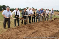 The groundbreaking for Richellen Park in southern Montgomery County