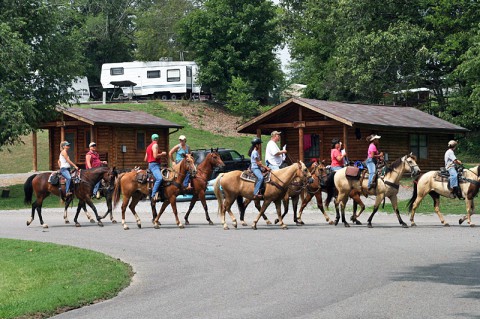 LBL's Wranglers Campground. (Land Between the Lakes)