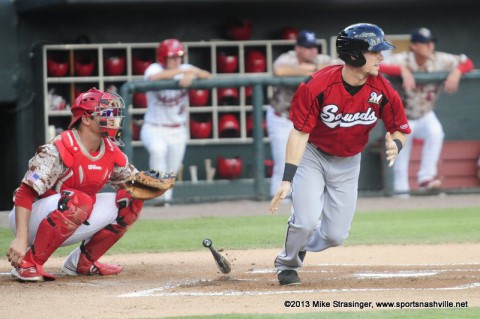 Nashville Sounds' Scooter Gennet.