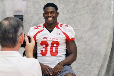 Austin Peay State University Football Media Day. (Brittney Sparn/APSU Sports Information)