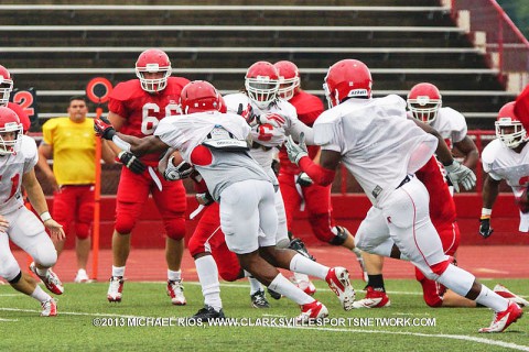 Austin Peay Governors Football Scrimmage.