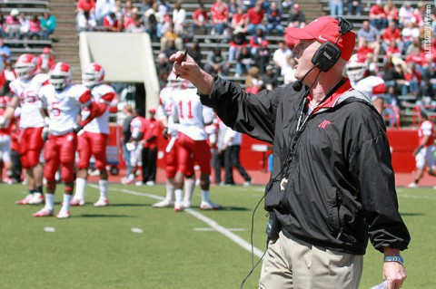 Austin Peay Football Coach Kirby Cannon. (Courtesy: Brittney Sparn/APSU Sports Information)