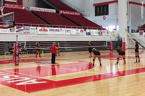 Austin Peay Lady Govs Volleyball. (APSU Sports Information)