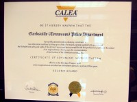 Clarksville Police Award