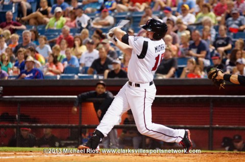 Nashville Sounds' Hunter Morris. Nashville Sounds' Hunter Morris.