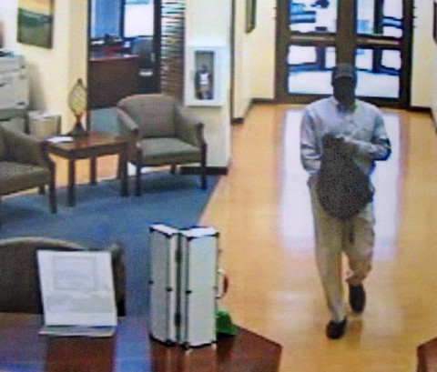 Capital Bank Robbery Suspect.