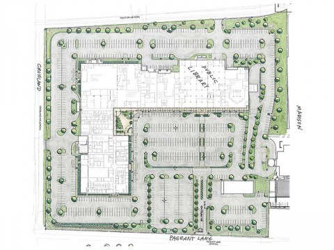 Montgomery County Veteran's Plaza Parking Lot Renovation Project.