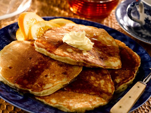 Fruit Muffin Mix Pancakes