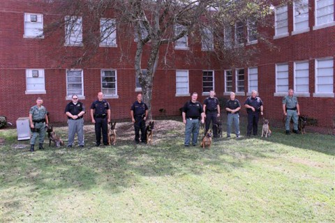 Tennessee Highway Patrol graduates Seven Canine Teams trained in Explosive Detection