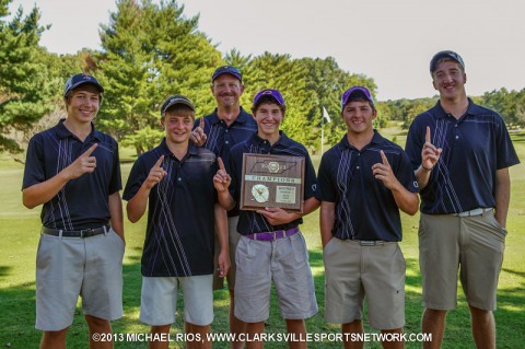 Clarksville High School Men’s Golf Team.