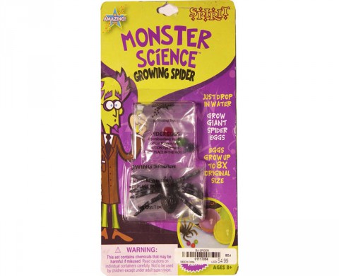 Monster Science Growing Spiders recalled by Be Amazing! Toys