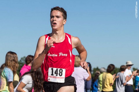 Austin Peay Men's Cross Country. (Jay Medeiros/JC Medeiros Photography)