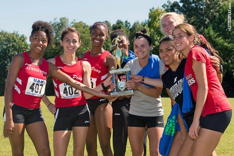 Austin Peay Women's Cross Country. (Jay Medeiros/JC Medeiros Photography)