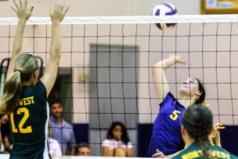 Clarksville High School Volleyball vs Northwest High School. (Michael Rios - Clarksville Sports Network)