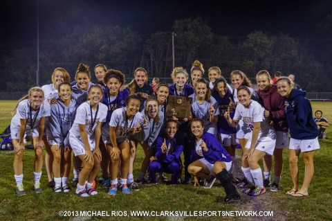 Clarksville High School wins District 10-AAA Soccer Title. (Michael Rios-Clarksville Sports Network)