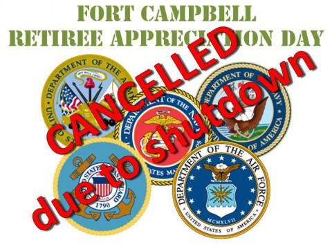 Fort Campbell Retiree Appreciation Day cancelled due to Government Shutdown