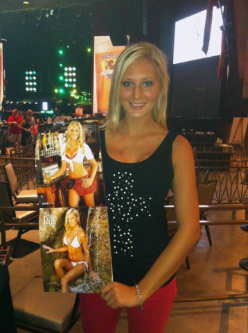 Alicia Vaillencourt Clarksville Tilted Kilt National Calendar Girl. (Tilted Kilt)