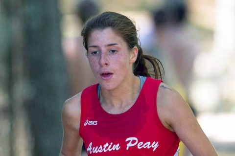 Austin Peay Lady Govs Cross Country's Xiamar Richards. (APSU Sports Information)