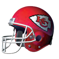 Kansas City Chiefs Helmet