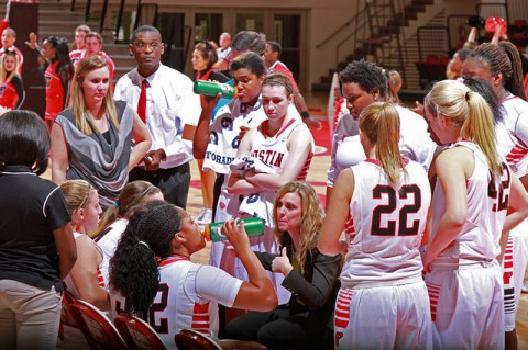 Austin Peay Women's Basketball. (Brittney Sparn-APSU Sports Information)