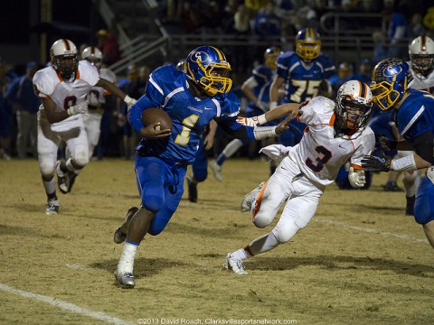 Clarksville Academy Football vs. Nashville Christian.