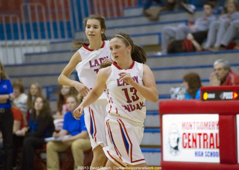 Montgomery Central Girl's Basketball defeats Clarksville Academy 56-30. (David Roach-Clarksville Sports Network)