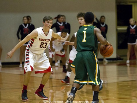 Rossview High School Hawks defeats Gallatin 64-59.