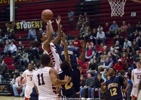 Rossview Boys Basketball beats Northeast.