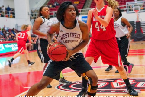West Creek Girl's Basketball defeats Northwest. (David Roach-Clarksville Sports Network) West Creek Girl's Basketball defeats Northwest. (David Roach-Clarksville Sports Network)