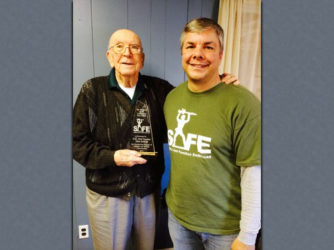 Ted Crozier receives SAFE Community Heroes Award Ted Crozier receives SAFE Community Heroes Award