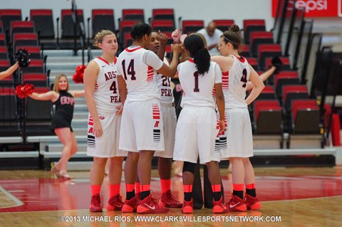 APSU Women's Basketball playoff hopes still alive as they head to UT Martin. (Michael Rios Clarksville Sports Network) APSU Women's Basketball playoff hopes still alive as they head to UT Martin. (Michael Rios Clarksville Sports Network)