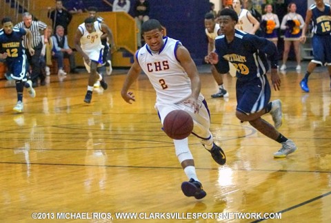 Clarksville High Boy's Basketball win double overtime thriller over Northeast.