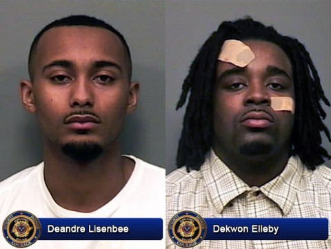 Deandre Lisenbee and Dekwon Elleby arrested in January 10th shooting.